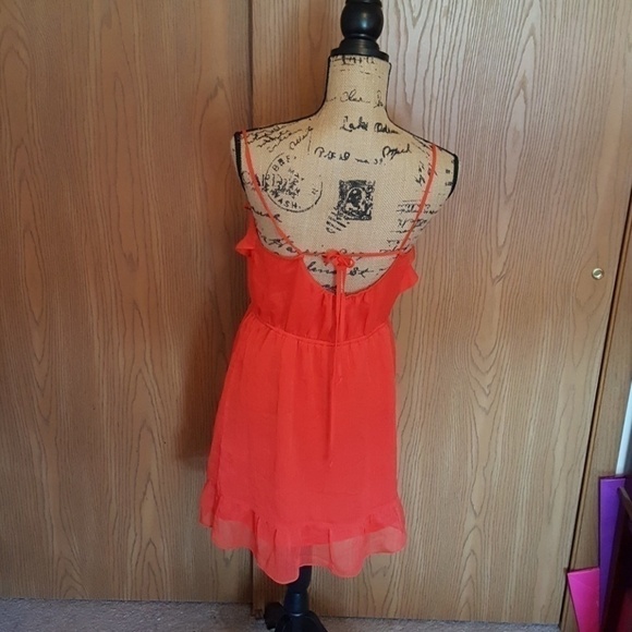 Medium American eagle outfitters orange/red dress - Picture 3 of 3